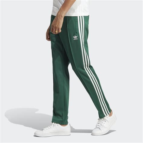 adidas beckenbauer broek groen